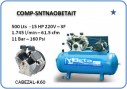 Compresor 500 lts 15hp